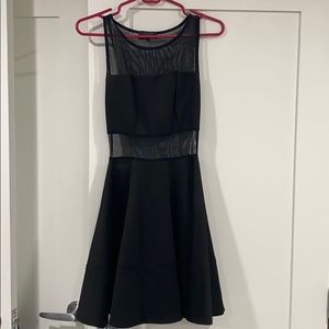 Guess Mesh Black Dress